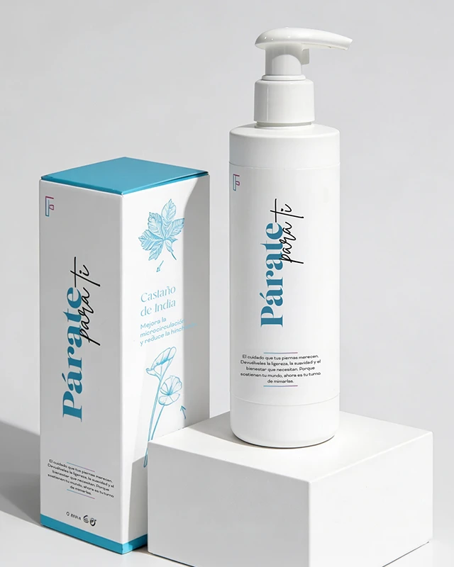 Párate para ti. Crema hidratante y reafirmante para el cuidado de tus piernas. 250ml.